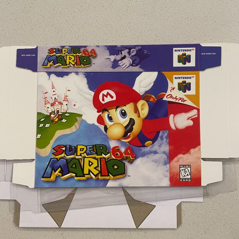 Super Mario 64 (NINTENDO 64 N64) Box Only